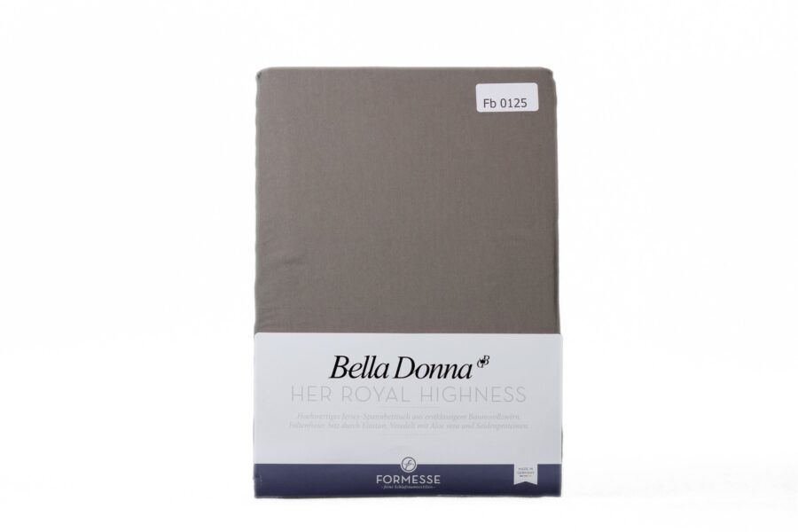 Formesse Bella Donna Jersey Spannbettlaken – Mit Aloe Vera & Arganöl, 200x220-240 Cm, Made In Germany