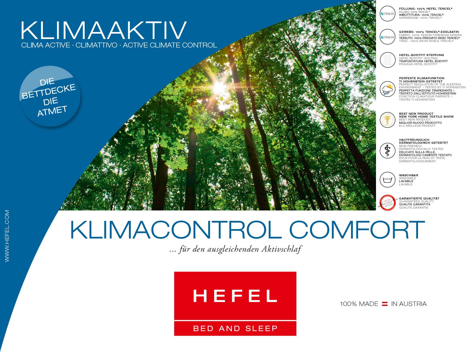 Reyskens Slaapcomfort - Hefel Klimacontrol