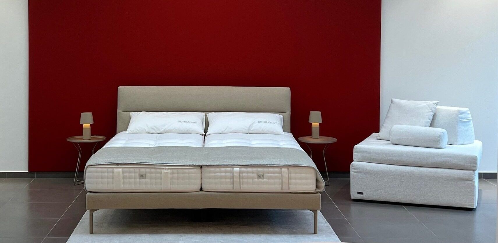 Schramm Cleo Reyskens Slaapcomfort minimalistich