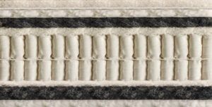 Vispring matras doorsnede